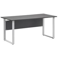 LOMADOX Schreibtisch Büro META-80 in anthrazit, B/H/T: ca. 160/73,2/75 cm schwarz