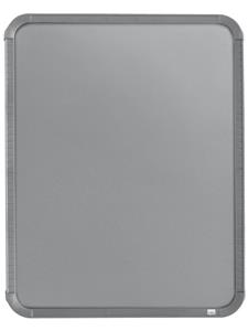 12 x Nobo Weißwandtafel Slimline Stahl magnetisch Kunststoffrahmen 360