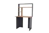 Yomonda Schreibtisch mit Aufsatz Heike anthrazit/beige