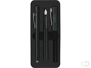 FABER-CASTELL Schreibgeräte-Set GRIP 2011, schwarz