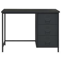 Vidaxl Schreibtisch Industrie-stil Schubladen Anthrazit 105x52x75 Cm