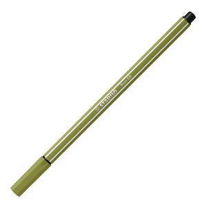 STABILO Pen 68 viltstift, mud green (moddergroen)