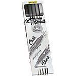 5 ONLINE Calli.Brush Double Grey Brush-Pens farbsortiert