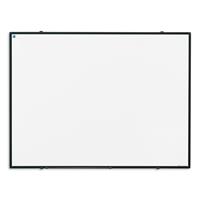 Smit Visual Whiteboard Emaille oftline Profiel Zwart - 90x120 Cm