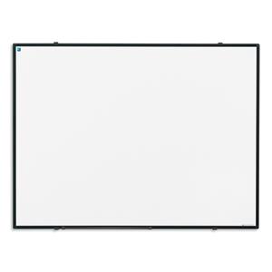 Smit Visual Whiteboard Emaille oftline Profiel Zwart - 90x120 Cm