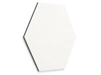 Chameleon zeshoek whiteboard frameloos