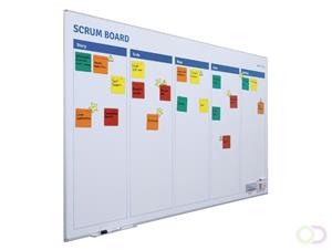 Smit Visual Scrum bord + starterkit scrum 90x120cm