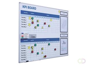 Smit Visual Kpi bord 90x120cm met starterkit 