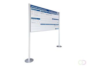 Smit Visual Whiteboard RC10 dubbelzijdig bedrukt  1200x2000mm