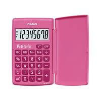 Casio Rekenmachine  basisschool roze