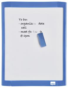 Whiteboard  21.6x28cm magnetisch assorti