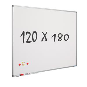 Smit Visual Whiteboard  Softline profiel 8mm 1800x1200mm wit