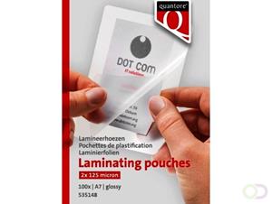 Lamineerhoes  A7 2x125micron 100stuks