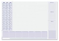 sigel Papier-Schreibunterlage , Lilac, , 595 x 410 mm