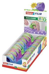 Tesa Plakbandhouder  eco mini roller met tape