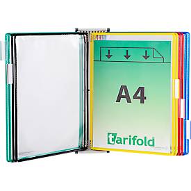 tarifold Wandsichttafelsystem, DIN A4, magnetisch, bestückt
