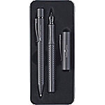 Faber-Castell GmbH&Co. Faber-Castell Füller M/Kuli Set Grip Edition All Black