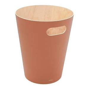 Umbra Woodrow Papierkorb 7.5 Liter Terrakotta