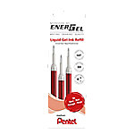 Pentel Set roller-navulling Rood 0.35 mm Pak van 3