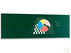 Smit Visual Schoolbord / whiteboard emailstaal - Groen - 120x200 cm