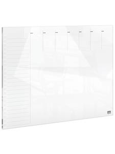Weekplanner glasbord 430 x 560 mm - Nobo
