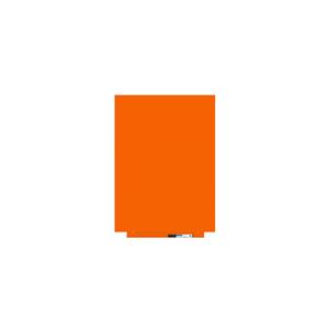 Rocada Skin Whiteboard 55x75 cm - Oranje