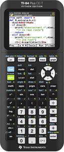 (181.26 EUR / StÃ¼ck) Texas instruments TI-84 Plus CE-T Python Edition Grafikrechner schwarz