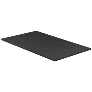 Leen Bakker Bureaublad zit/sta bureau Homeworx - zwart - 120x70 cm