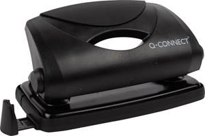 Q-CONNECT perforator Light Duty, 10 blad, zwart