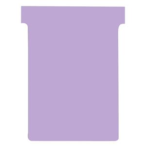 Nobo T-planbordkaarten Index 3, Ft 120 X 92 Mm, Violet