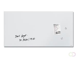 sigel Glas-Magnettafel artverum, super-weiß, (B)910 mm