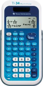 Texas Instruments Texas wetenschappelijke rekenmachine TI-34 Multiview