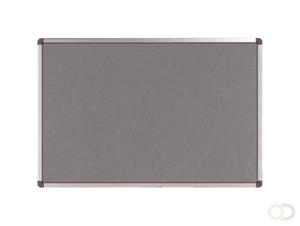 Nobo Classic Memobord Grijs Vilt 900x600mm