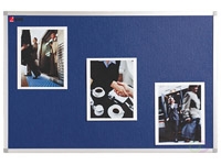 Nobo Textielbord Elipse 90X120 Blau
