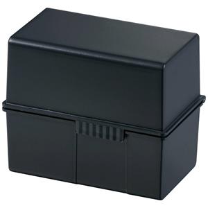 3 x Han Karteibox A6 quer max. 400 Karten mit A-Z Register und 100 Kar