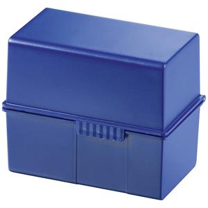 3 x Han Karteibox A7 quer max. 300 Karten mit A-Z Register und 100 Kar