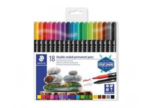 Staedtler Viltstift 3187 TB18 18 stuk(s)