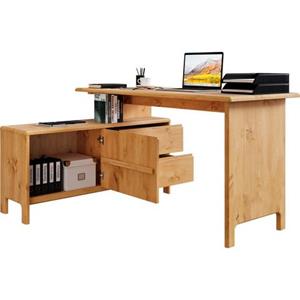 Home affaire Bureau Liva Breedte 140-220 cm