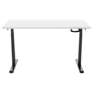 Euroseats Handslinger Zit Sta Bureau 140 x 80 Zwart/Wit