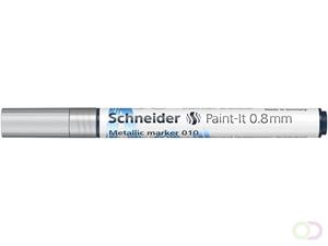 Schneider paint-it marker 010 0.8 mm., kleur zilver metallic