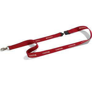 DURABLE Textilband 20 VISITOR, Länge: 440 mm, rot