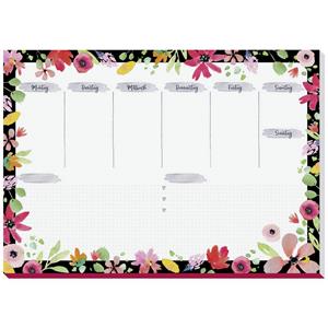 5 x Sigel Schreibunterlage Jolie A3 30 Blatt Flower Love (DE)