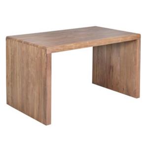 FineBuy Schreibtisch Braun 80 cm breit braun