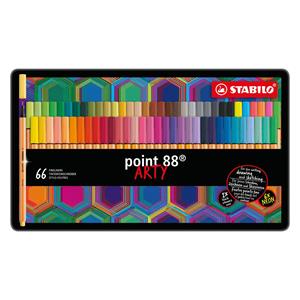 Stabilo Fineliner point 88 Arty Metalletui VE=66 Stifte