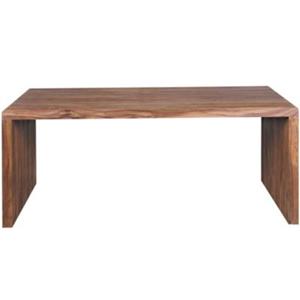 FineBuy Schreibtisch Braun 90 cm breit braun