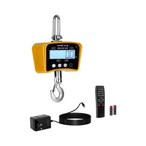 Steinberg Systems Kraanweegschaal- 1.000 kg / 0,2 kg - LCD - Geel