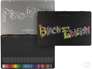 Faber-Castell Dreikant-Buntstifte Black Edition, 36er Etui