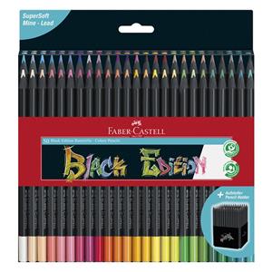 Faber Castell Kleurpotlood Faber-Castell Black Edition 50stuks in karton etui