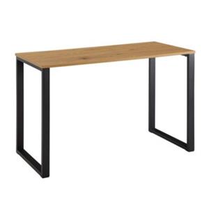 FineBuy Schreibtisch MDF Braun 120 cm breit braun