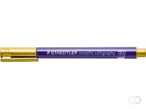 Staedtler kalligrafiepen Metallic 8325, goud